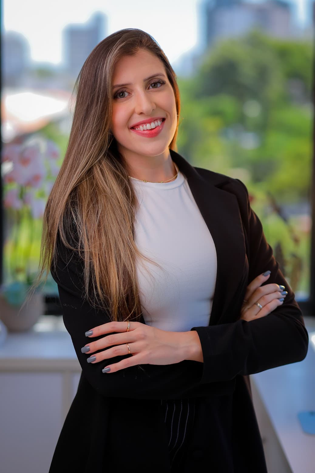 Pietra Fogaça Nutricionista com Jaleco